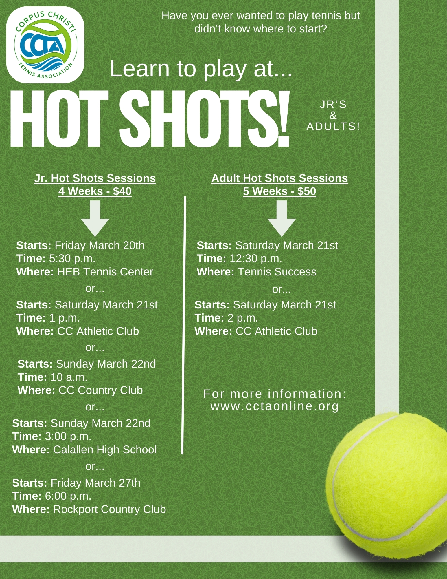 Hot Shot Flyer